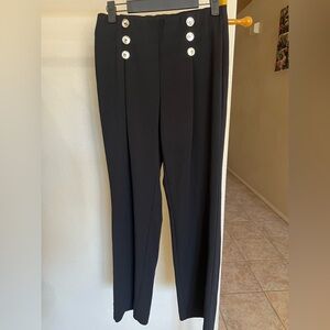 Anne Klein Black High-Waisted Pants